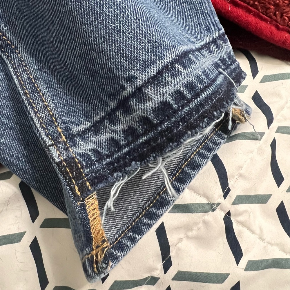 Old Navy High Rise Slouchy Straight Button Fly Size 14 NWT - Picture 8 of 9